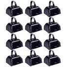 Cow Bells Javik, 12 peças de sinos de vaca de metal com alça para eventos