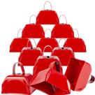 Cow Bells Noise Makers Javik Red Cheering Bell 12 unidades