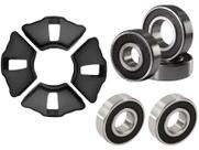 Coxim Coroa, Rolamentos Factor 125 2009 Até 2018 Roda Liga