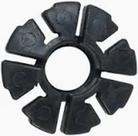 Coxim da coroa yes/intruder 125 (borracha) evolution