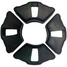 Coxim da Roda YBR 125 - CRYPTON - MAX / HUNTER - Todas