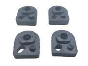Coxim Suporte Pisca Bros 125-150 Tornado Xlr125 Xr 200 4 Pçs Coxim Suporte Pisca Bros 125-150 Tornado Xlr125 Xr 200 4 Pçs