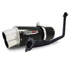 Coyote rs5 aluminio preto oval boca 8 yamaha ybr 125 factor / pro 2009/...
