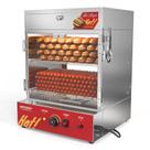 Cozedor a Vapor para Cachorro-Quente ROVSUN 46L 110V 500W com 2 Andares Cozedor a Vapor para Cachorro-Quente ROVSUN 46L 110V 500W com 2 Andares
