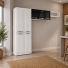 Cozinha 3 Pecas 7 Portas Itatiaia Rose com Prateleiras