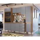 Cozinha 4 Peças 10 Portas 3 Gavetas Athena