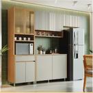 Cozinha 4 Peças 9 Portas 1 Gaveta Nesher Luna 270 cm 100 MDF