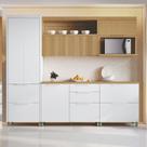 Cozinha 5 Peças 6 Portas 6 Gavetas Marquesa 100% Mdf