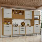 Cozinha 6 Peças 2 Paneleiros Ripado Imperatriz 100% Mdf Cozinha 6 Peças 2 Paneleiros Ripado Imperatriz 100% Mdf