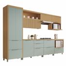 Cozinha 7 Peças Marquesa 7 Portas 7 Gavetas 350cm MDF Nesher Cozinha 7 Peças Marquesa 7 Portas 7 Gavetas 350cm MDF Nesher