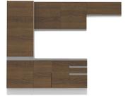 Cozinha Acordes Glamy Rustic MDF Armário Balcão Madesa