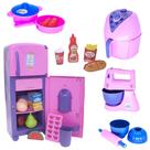 Cozinha Brinquedo Menina Eletro Geladeira Lanche Panela 22p Cozinha Brinquedo Menina Eletro Geladeira Lanche Panela 22p