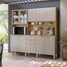 Cozinha Compacta 10 Portas 2 Gavetas Amora