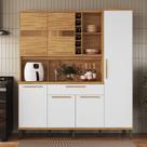 Cozinha Compacta 100% Mdf 6 Portas 1 Gaveta e Mini Adega 178cm Suécia Espresso Móveis Cozinha Compacta 100% Mdf 6 Portas 1 Gaveta e Mini Adega 178cm Suécia Espresso Móveis