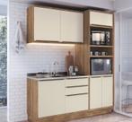 Cozinha Compacta 3 Peças 6 Portas Viena