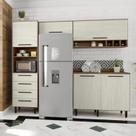 Cozinha Compacta 4 Peças 5 Portas 4 Gavetas Evolution Plus