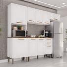 Cozinha Compacta 4 Peças 9 Portas 2 Gavetas Bella