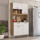 Cozinha Compacta 4 Portas 1 Gaveta Malta