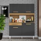 Cozinha Compacta 4 Portas 1 Gaveta Marina Aramóveis