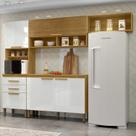 Cozinha Compacta 5 Portas 2 Gavetas Sara Cozinha Compacta 5 Portas 2 Gavetas Sara