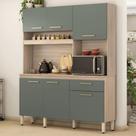 Cozinha Compacta 6 Portas 1 Gaveta Alamo Demobile Cozinha Compacta 6 Portas 1 Gaveta Alamo Demobile