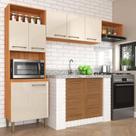 Cozinha Compacta 6 Portas 198cm X 240cm Malu