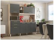 Cozinha Compacta 6 Portas 2 Gavetas Select Demóbile