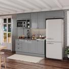 Cozinha Compacta 7 Portas 3 Gavetas Emily