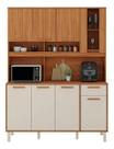 Cozinha Compacta 8 Portas 1 Gaveta 150cm Com Nicho Itafriz