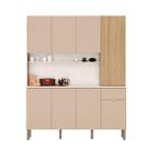 Cozinha Compacta 8 Portas 1 Gaveta Ágata 161cm Kits Paraná