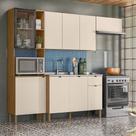 Cozinha Compacta 9 Portas 1 Gaveta sem Tampo Vert Plus Kits Paraná