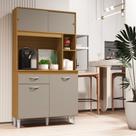 Cozinha Compacta Armário Organizador Duda 90cm Com Gaveta Cozinha Compacta Armário Organizador Duda 90cm Com Gaveta