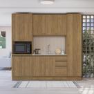 Cozinha Compacta Com Kit Forno Celeste Kappesberg 240cm Cozinha Compacta Com Kit Forno Celeste Kappesberg 240cm