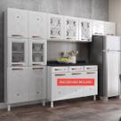 Cozinha Compacta de Aço 3 Peças Mirage New