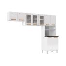 Cozinha Compacta Diamante 3 Peças (2 Armários + 1 Paneleiro) Branco - Telasul Cozinha Compacta Diamante 3 Peças (2 Armários + 1 Paneleiro) Branco - Telasul