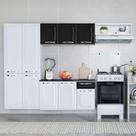 Cozinha Compacta em Aço 4 Peças 10 Portas 1 Gaveta Amanda Itatiaia