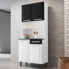 Cozinha Compacta em Aço 4 Portas 1 Gaveta 80cm Pratika Itatiaia