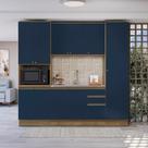 Cozinha Compacta Kit Forno Celeste Kappesberg 100% Mdf