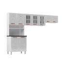 Cozinha Compacta Mirage Aço 3 Peças (2 Aéreos + 1 Paneleiro) CZC40 Branco - Telasul Cozinha Compacta Mirage Aço 3 Peças (2 Aéreos + 1 Paneleiro) CZC40 Branco - Telasul