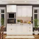 Cozinha Compacta Modulada 3 Peças com Torre Quente Emily Espresso Móveis Branco/HP/Calcare Cozinha Compacta Modulada 3 Peças com Torre Quente Emily Espresso Móveis Branco/HP/Calcare