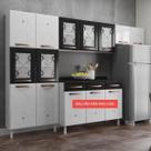 Cozinha Compacta Modulada de Aço 3 Peças Mirage New Cozinha Compacta Modulada de Aço 3 Peças Mirage New