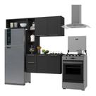 Cozinha Compacta Multimóveis Sofia Fg2006 Preta