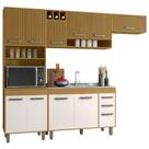 Cozinha Compacta Pia 120cm Emily Freijó/Ripado/Off Acetinado Z44 - Mpozenato Cozinha Compacta Pia 120cm Emily Freijó/Ripado/Off Acetinado Z44 - Mpozenato