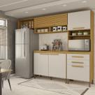 Cozinha Compacta Serena 5 Portas 2 Gavetas Marrocos/Off White - Panorama Móveis Cozinha Compacta Serena 5 Portas 2 Gavetas Marrocos/Off White - Panorama Móveis