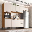 Cozinha Compacta Valencia 4 Peças 9 Portas 2 Gavetas Salleto Moveis Cozinha Compacta Valencia 4 Peças 9 Portas 2 Gavetas Salleto Moveis