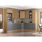 Cozinha Completa 13 Peças com Espaços para Micro-ondas e Tampos Slim Luciane Móveis Cozinha Completa 13 Peças com Espaços para Micro-ondas e Tampos Slim Luciane Móveis