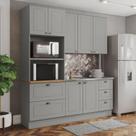 Cozinha Completa 3 Peças 100% Mdf com Torre Quente Americana