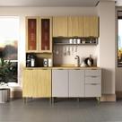 Cozinha Completa 3 Peças 100% Mdf Ibiza