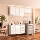 Cozinha Completa 3 Peças 225x200cm Com Design Compacto E Funcional Em Mdp/mdf Politorno