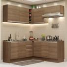 Cozinha Completa 349003 Com Armário E Balcão RusticRustic Cozinha Completa 349003 Com Armário E Balcão RusticRustic